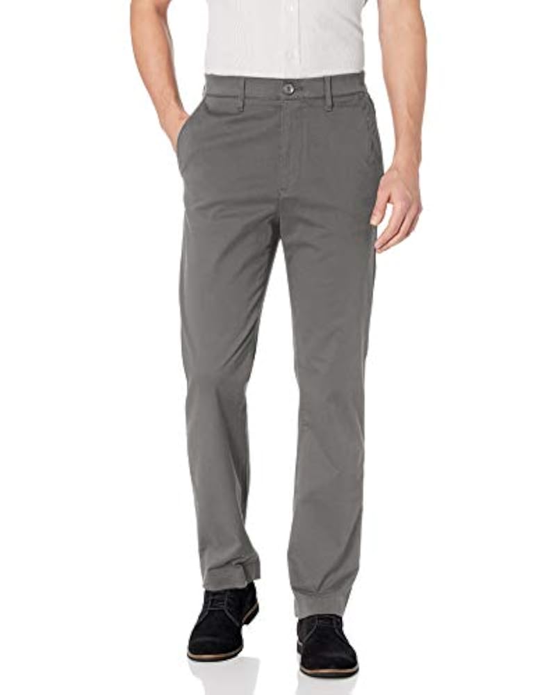 Flat Front Active Flex Khaki Pant