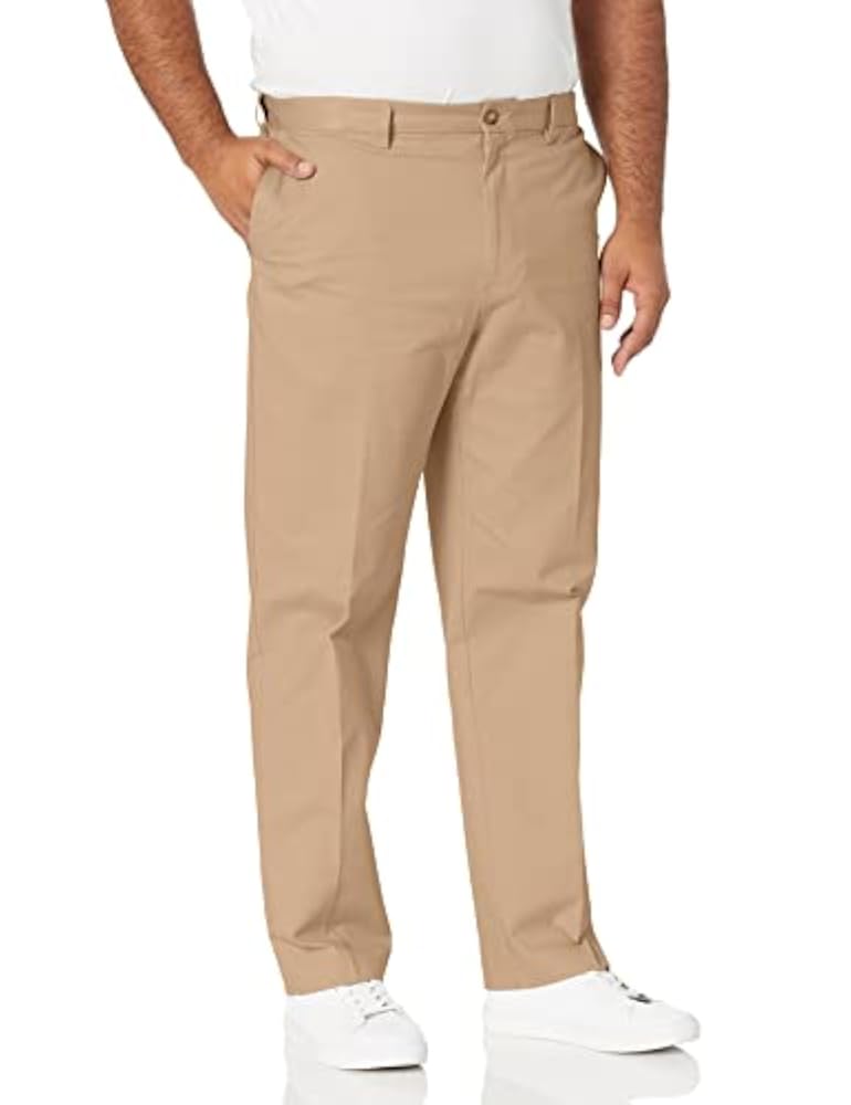 ECO-Start Flat-Front Dress Khaki Pants