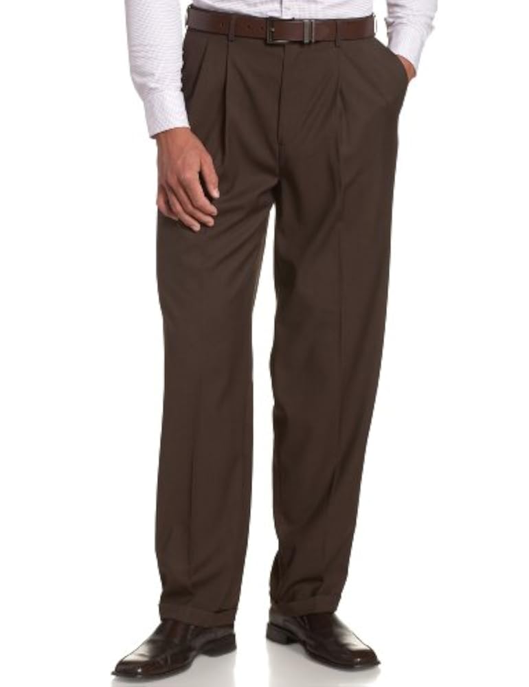 Select Edition Pleated Gabardine Dress Pant