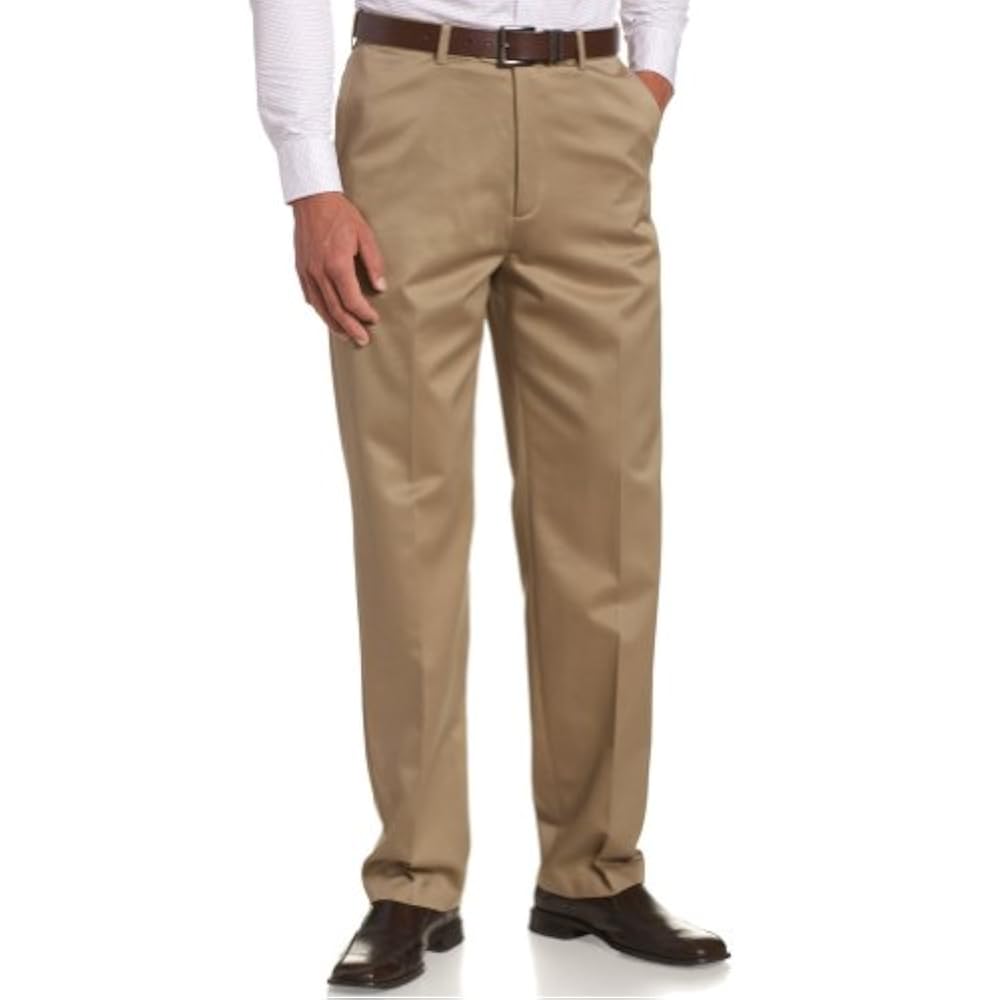 Plain Front Luster Wash Pant
