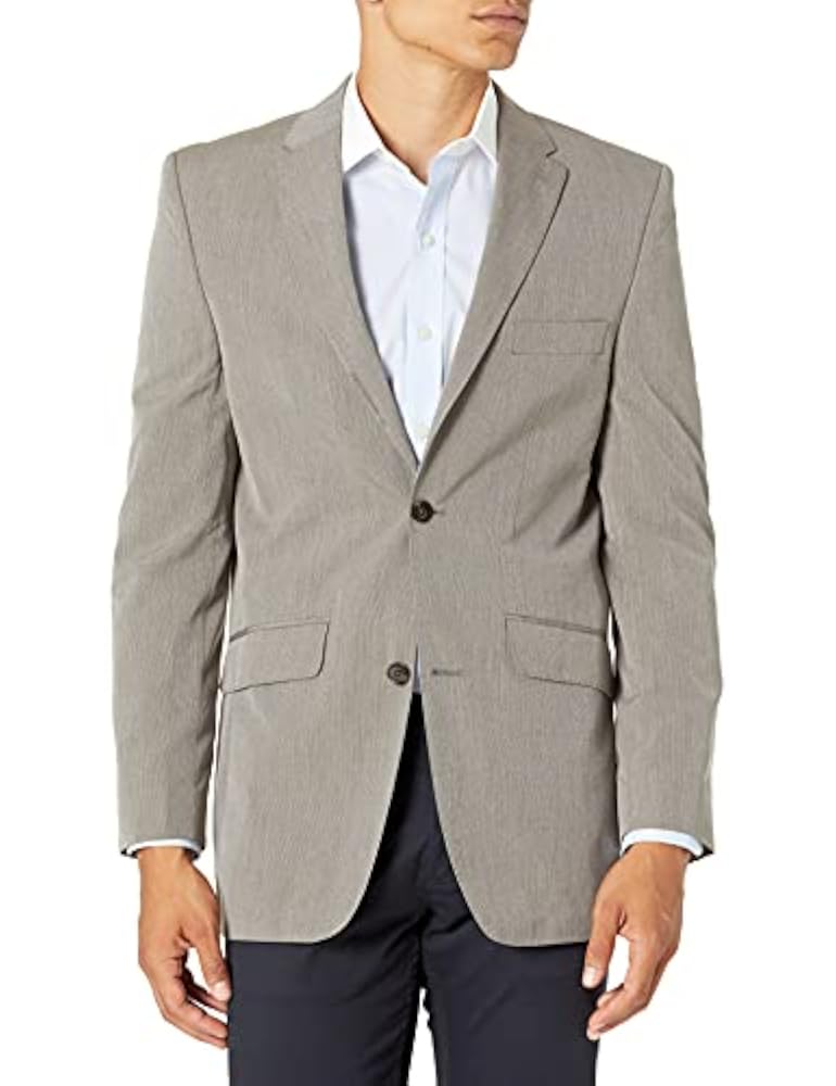 Tailored Light Pinstripe Suiting Jacket